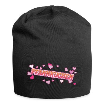 Conception d’amour de crêpe pour le fan de crêpes - Bonnet en jersey - noir - Devant