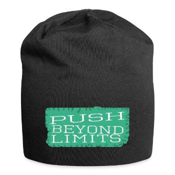 Conseils Citations d’endurance d’anniversaire - Bonnet en jersey - noir - Devant