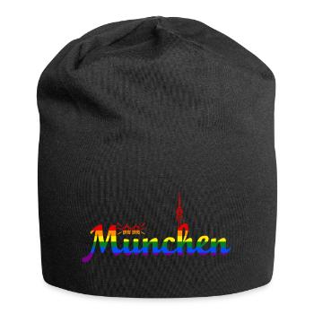 Munich Pride - Bonnet en jersey - noir - Devant