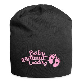 Chargement des pieds de bébé bébé - Bonnet en jersey - noir - Devant