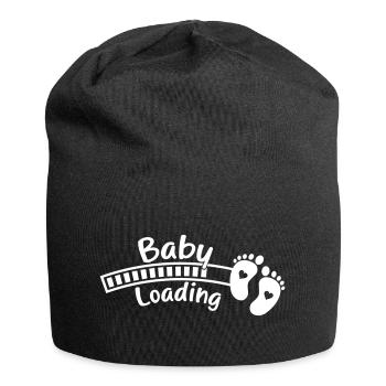 Chargement des pieds de bébé bébé - Bonnet en jersey - noir - Devant