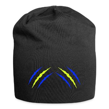 krallen schweden - Jersey-Beanie - Schwarz - Vorne