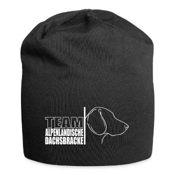 TEAM Alpine Badger Hound Hunting Dogs Wilsigns - Jersey Beanie - black - Front