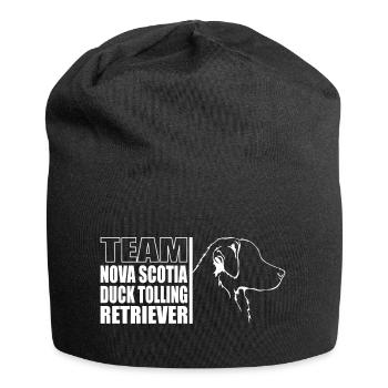 ÉQUIPE Nouvelle-Écosse Duck Tolling Retriever Wilsigns - Bonnet en jersey - noir - Devant