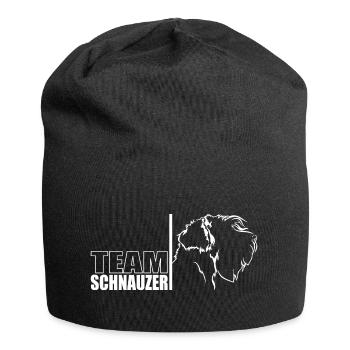 TEAM Schnauzer Chien Chien Wilsigns - Bonnet en jersey - noir - Devant