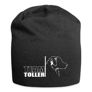 TEAM Toller Hunde Hund Retriever Wilsigns - Jersey-Beanie - Schwarz - Vorne