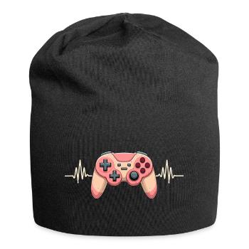 Gamer Video Games Console Gaming Birthday Gaming - Jersey Beanie - black - Front