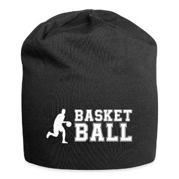 basket-ball - Bonnet en jersey - noir - Devant