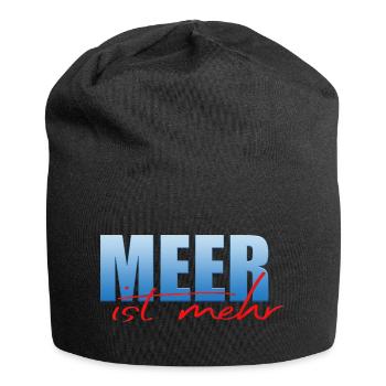 La mer, c’est plus - Bonnet en jersey - noir - Devant