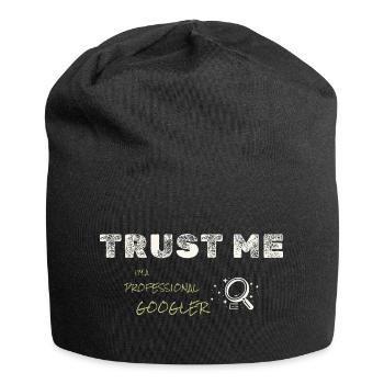 Besserwisser - Jersey-Beanie - Schwarz - Vorne