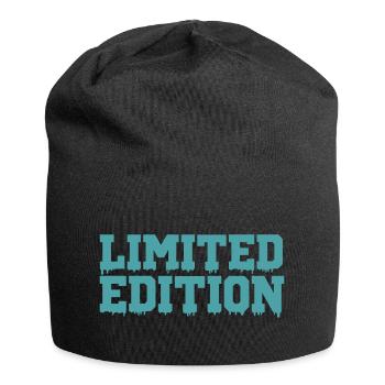 Limited Edition - Jersey Beanie - black - Front