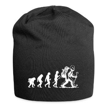Bigfoot Sasquatch Cache-cache Dictons - Bonnet en jersey - noir - Devant