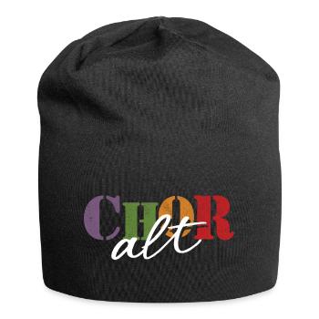 Choir Alto - Jersey Beanie - black - Front