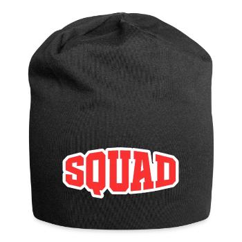 Squad - Jersey Beanie - black - Front