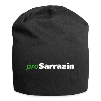 proSarrazin - Jersey-Beanie - Schwarz - Vorne