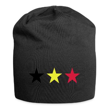 Belgien - Jersey-Beanie - Schwarz - Vorne