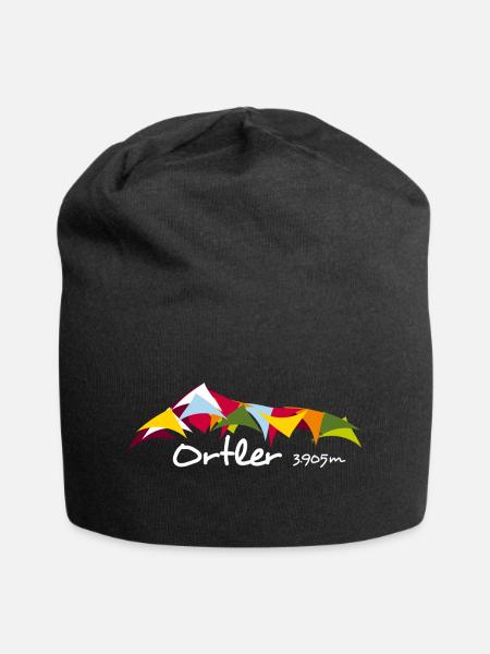 ortler - Jersey-Beanie - Schwarz