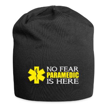 Paramedic Is Here - Jersey Beanie - black - Front