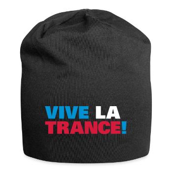 Trance - Vive la Trance ! - Jersey Beanie - black - Front