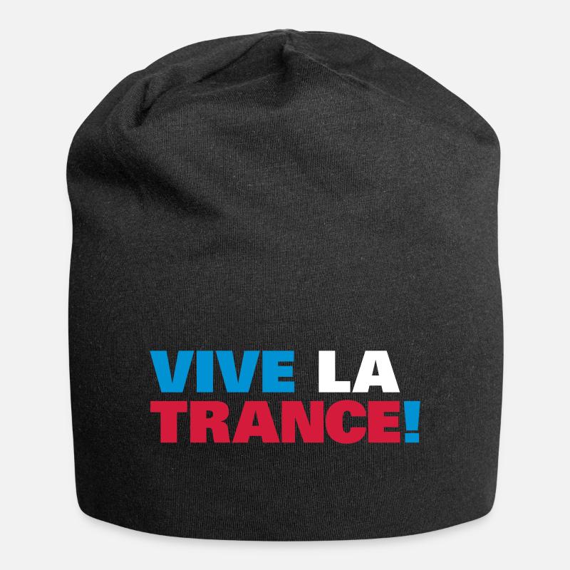 Trance - Vive la Trance ! - Bonnet en jersey - noir