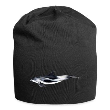 White-beaked dolphin - White beaked dolphin - Jersey Beanie - black - Front