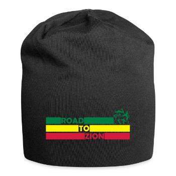 Roand to Zion - Bonnet en jersey - noir - Devant