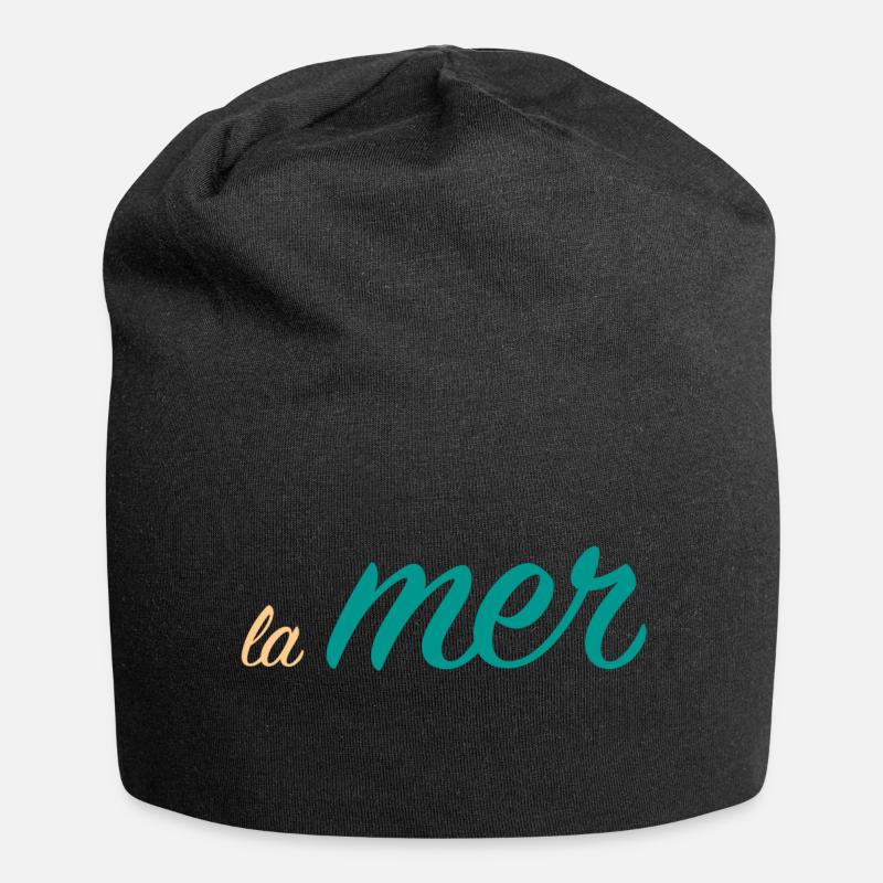 la mer - Jersey Beanie - black