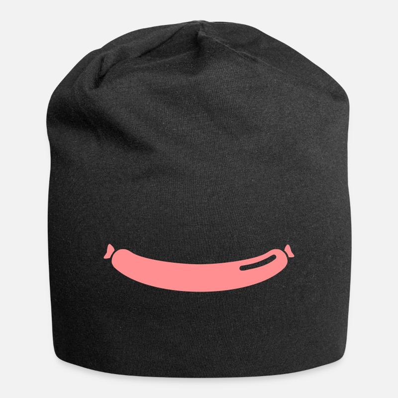 Saucisse - Bonnet en jersey - noir