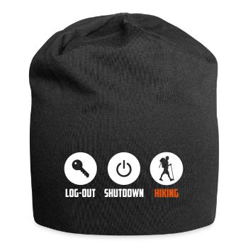 Hiking - Bonnet en jersey - noir - Devant
