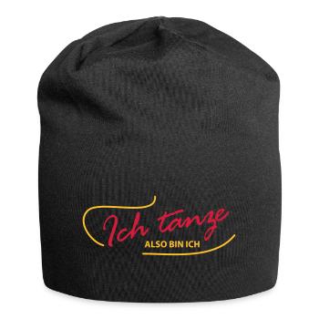Ich tanze - Jersey-Beanie - Schwarz - Vorne
