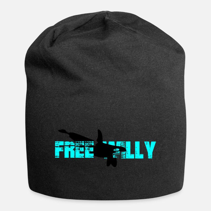 free willy - Jersey-Beanie - Schwarz