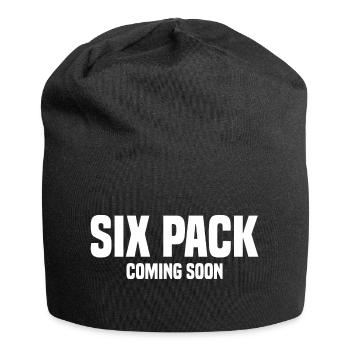 SIXPACK KOMMT BALD - Jersey-Beanie - Schwarz - Vorne