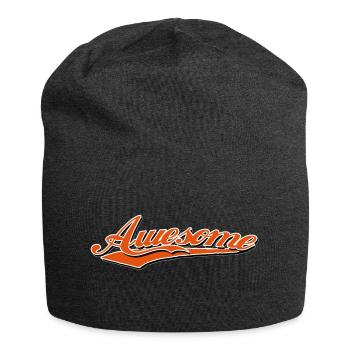 awesome beauty princess - Jersey-Beanie - Anthrazit - Vorne