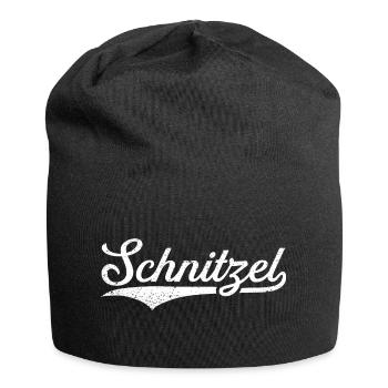 Schnitzel - Jersey-Beanie - Schwarz - Vorne