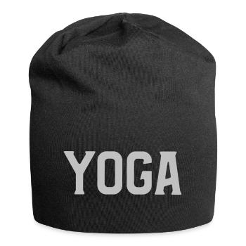yoga - Jersey Beanie - black - Front