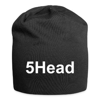 5Head - Gaming Stream Chat Meme - Jersey Beanie - black - Front