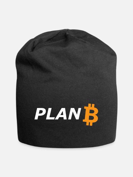 Plan B - Jersey-Beanie - Schwarz