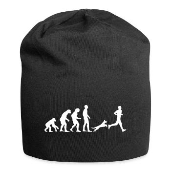 Chien chien - Bonnet en jersey - noir - Devant