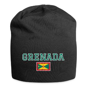 Grenada - Jersey-Beanie - Schwarz - Vorne