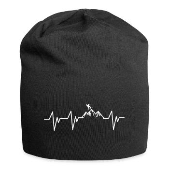 Snowboard Snowboarder - Jersey-Beanie - Schwarz - Vorne