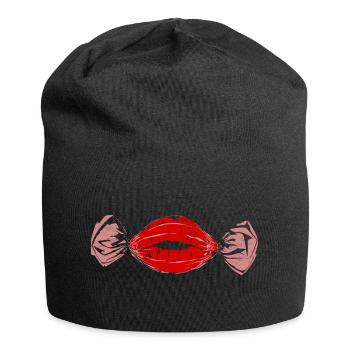 Bonbon - Jersey-Beanie - Schwarz - Vorne
