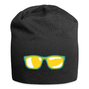 lunette de soleil - Bonnet en jersey - noir - Devant