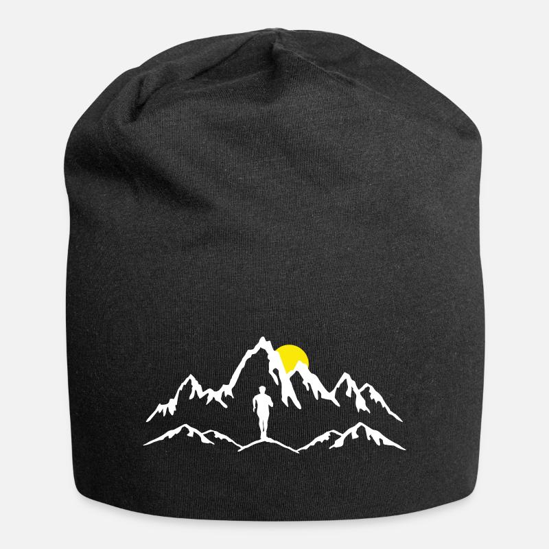 Berglauf, Trail running, Mann - Jersey-Beanie - Schwarz