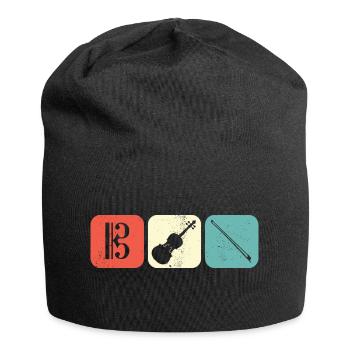 Viola Key Viola Viola Violist - Jersey Beanie - black - Front