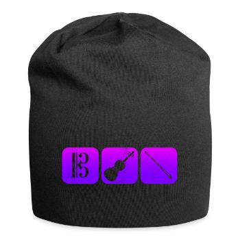 Viola Key Viola Viola Violist - Jersey Beanie - black - Front