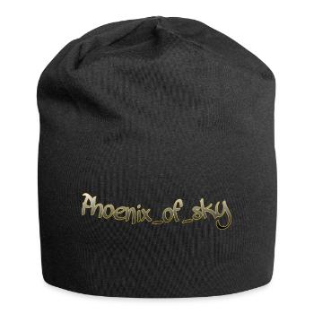 Phoenix lettering - Jersey Beanie - black - Front