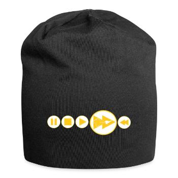 Greyhound Fast Forward Greyhound T Shirt Gold - Jersey Beanie - black - Front