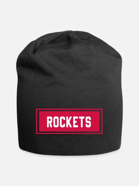 Raketen - Jersey-Beanie - Schwarz