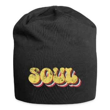 Soul Retro - Jersey Beanie - black - Front