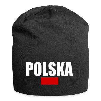 Pologne - Bonnet en jersey - noir - Devant